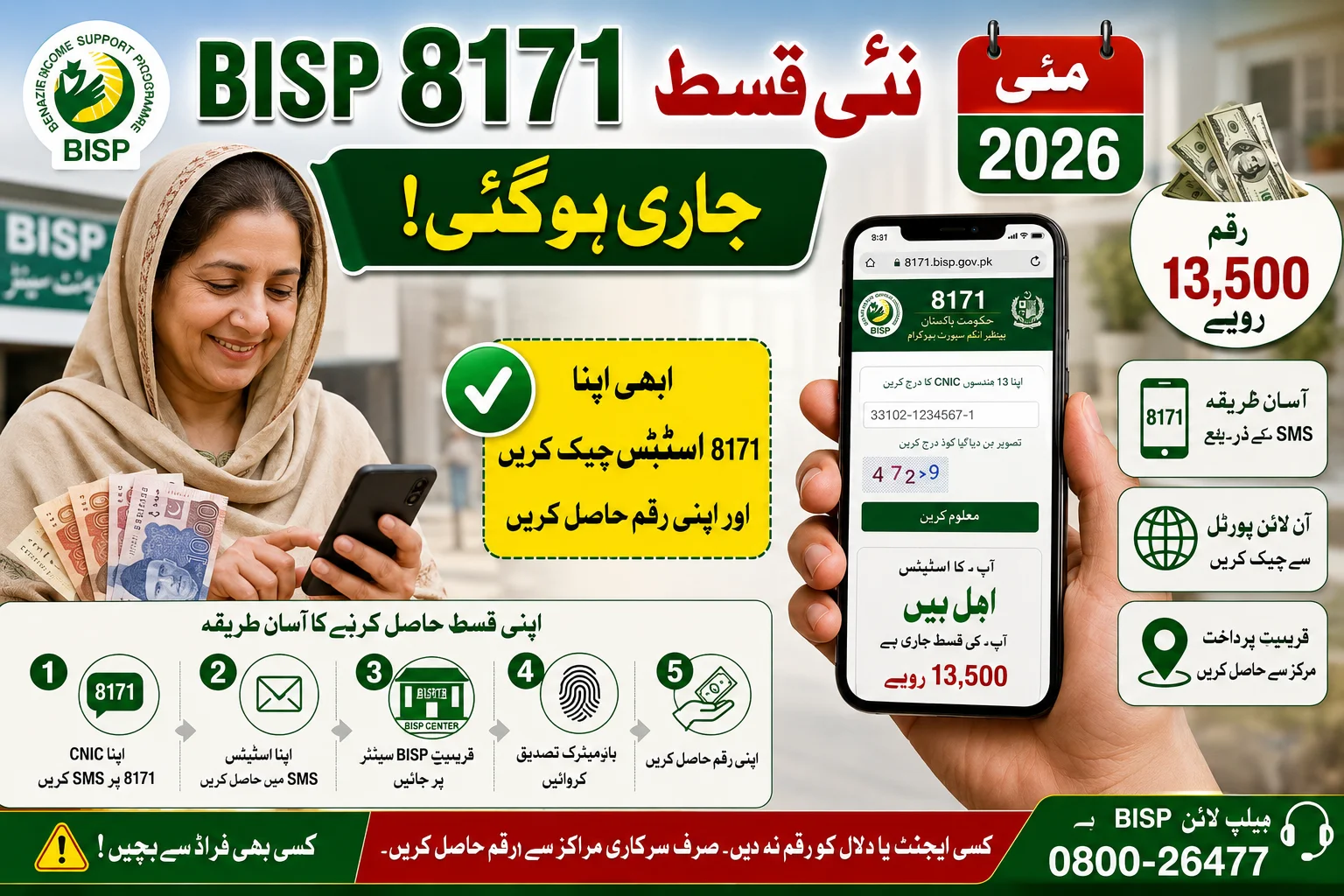 8171 May 2026 Payment Released