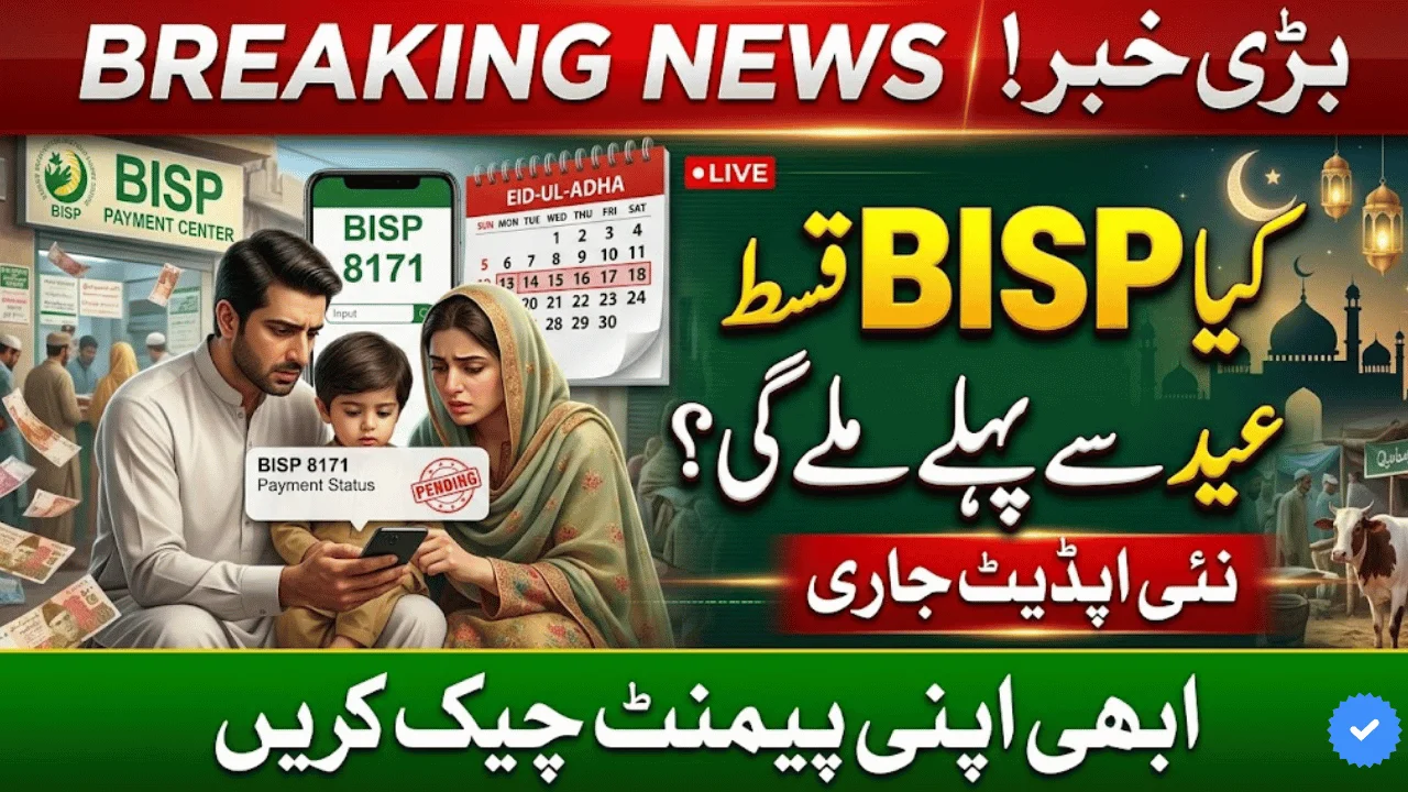 Will You Receive Your BISP 8171 Payment Before Eid-ul-Adha 2026? Latest Update for Beneficiaries
